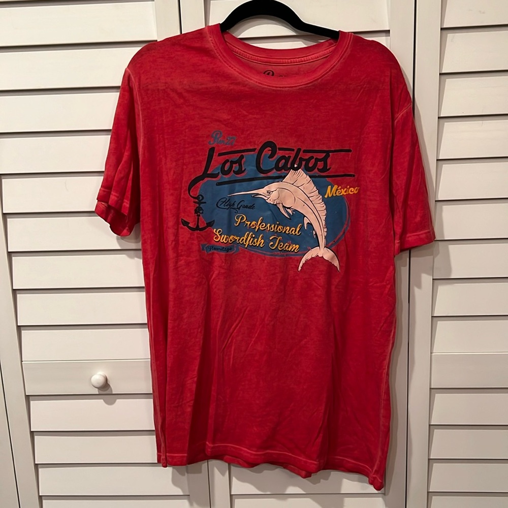 Los Cabos Mexico swordfish team fishing t shirt